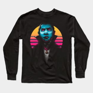 Retro Vampire Long Sleeve T-Shirt